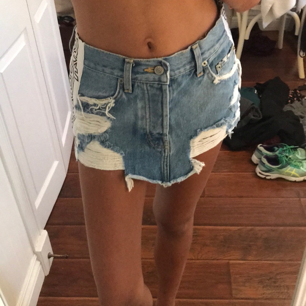 Lf jean skirt